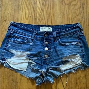Abercrombie denim shorts